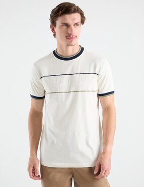 Playera Silver Plate cuello redondo para hombre