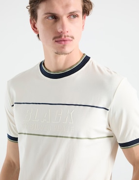 Playera Silver Plate cuello redondo para hombre