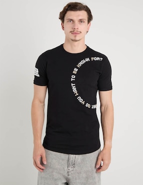 Playera Silver Plate cuello Redondo para hombre
