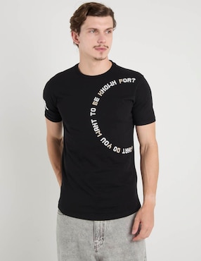 Playera Silver Plate cuello Redondo para hombre