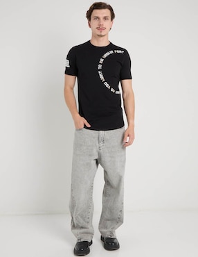 Playera Silver Plate cuello Redondo para hombre