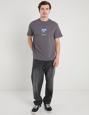 Jeans slim Furor deslavado para hombre