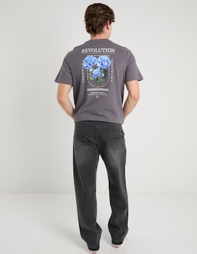 Jeans slim Furor deslavado para hombre