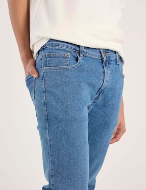 Jeans straight Oggi lavado claro para hombre