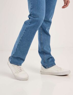 Jeans straight Oggi lavado claro para hombre