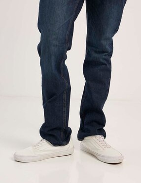 Jeans straight Oggi deslavado para hombre