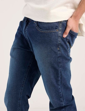 Jeans straight Oggi deslavado para hombre