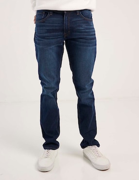 Jeans straight Oggi deslavado para hombre