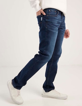 Jeans straight Oggi deslavado para hombre