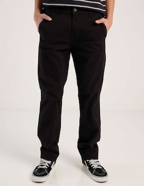 Pantalón straight Oggi de gabardina para hombre