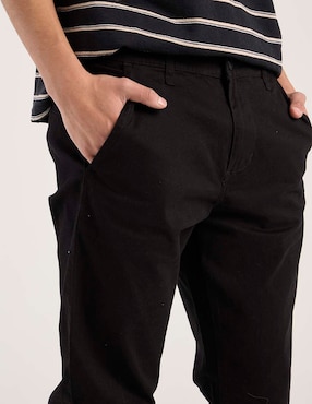 Pantalón straight Oggi de gabardina para hombre