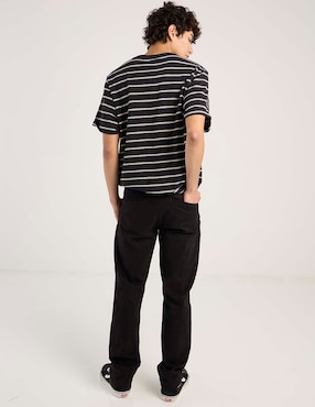 Pantalón straight Oggi de gabardina para hombre