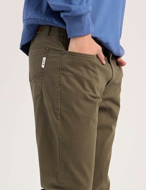 Pantalón straight Oggi de algodón para hombre