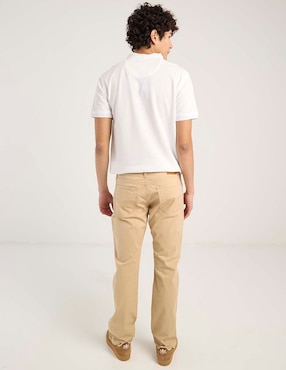 Pantalón straight Oggi de algodón para hombre