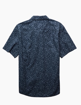 Camisa casual American Eagle de algodón manga corta para hombre