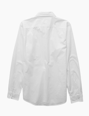 Camisa casual American Eagle de algodón manga larga para hombre