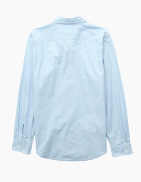 Camisa casual American Eagle de algodón manga larga para hombre