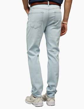 Jeans slim American Eagle deslavado para hombre