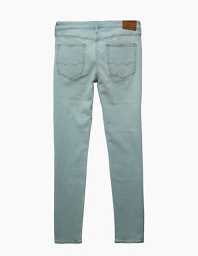 Jeans slim American Eagle deslavado para hombre