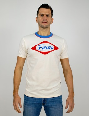 Playera Furor cuello redondo para hombre