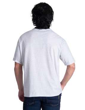 Playera Silver Plate cuello redondo para hombre