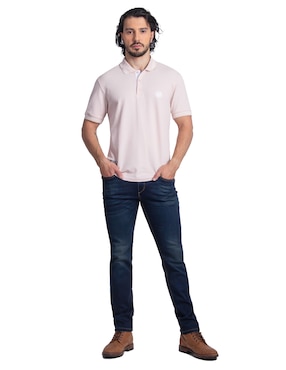 Playera tipo polo Silver Plate para hombre