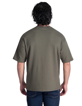 Playera Silver Plate cuello redondo para hombre