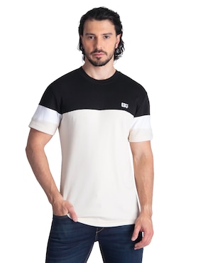 Playera Silver Plate cuello redondo para hombre
