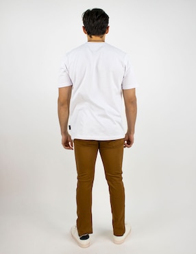 Pantalón casual straight Furor de algodón para hombre
