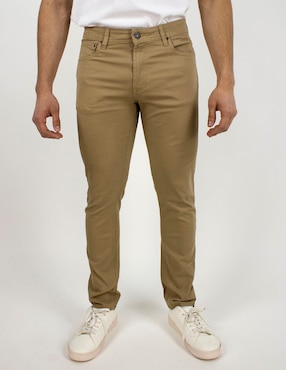 Pantalón casual straight Furor de algodón para hombre