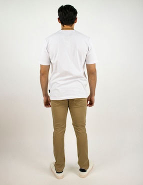 Pantalón casual straight Furor de algodón para hombre