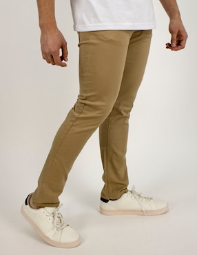 Pantalón casual straight Furor de algodón para hombre