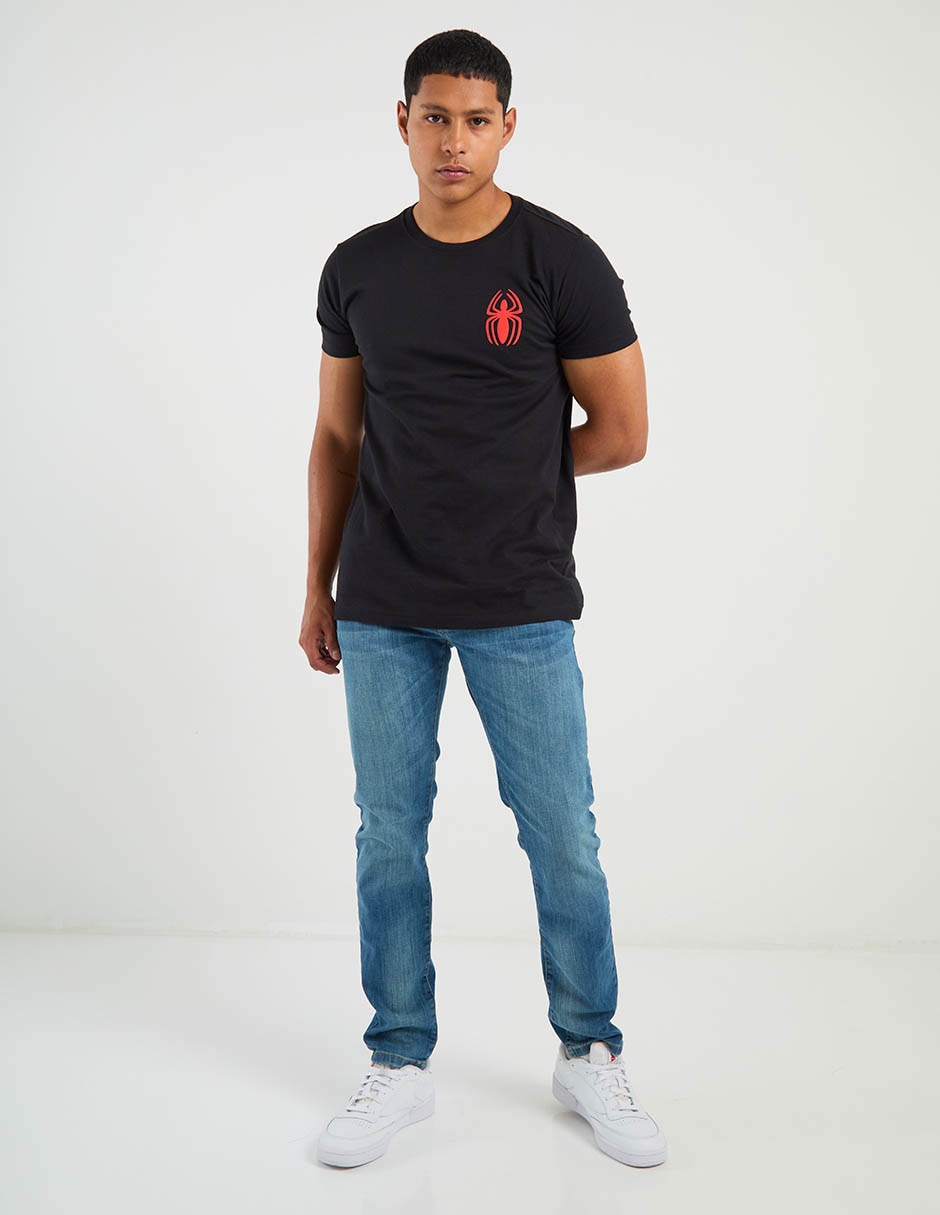 Jeans slim deslavado para hombre 6