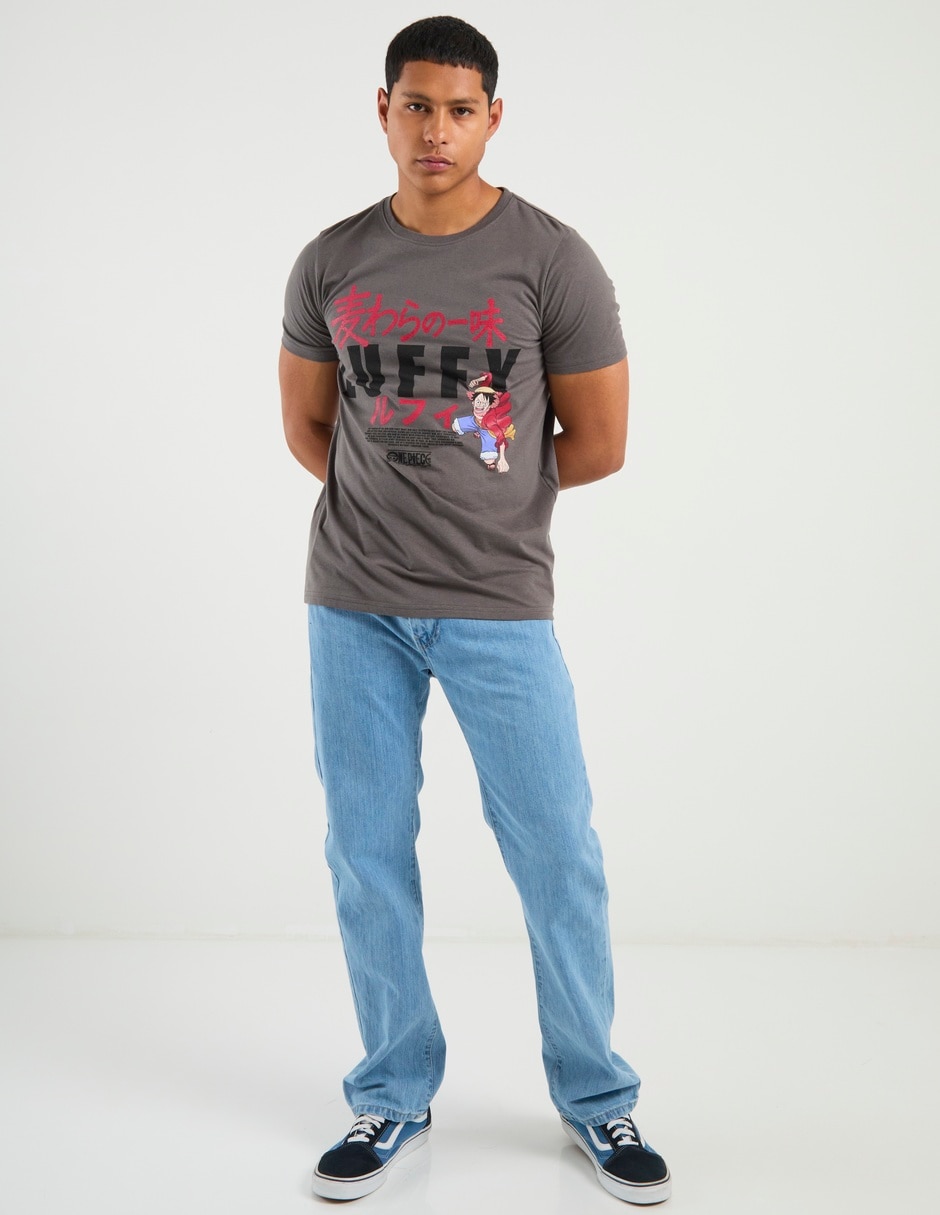 Jeans recto lavado claro para hombre Jeans recto lavado claro para hombre