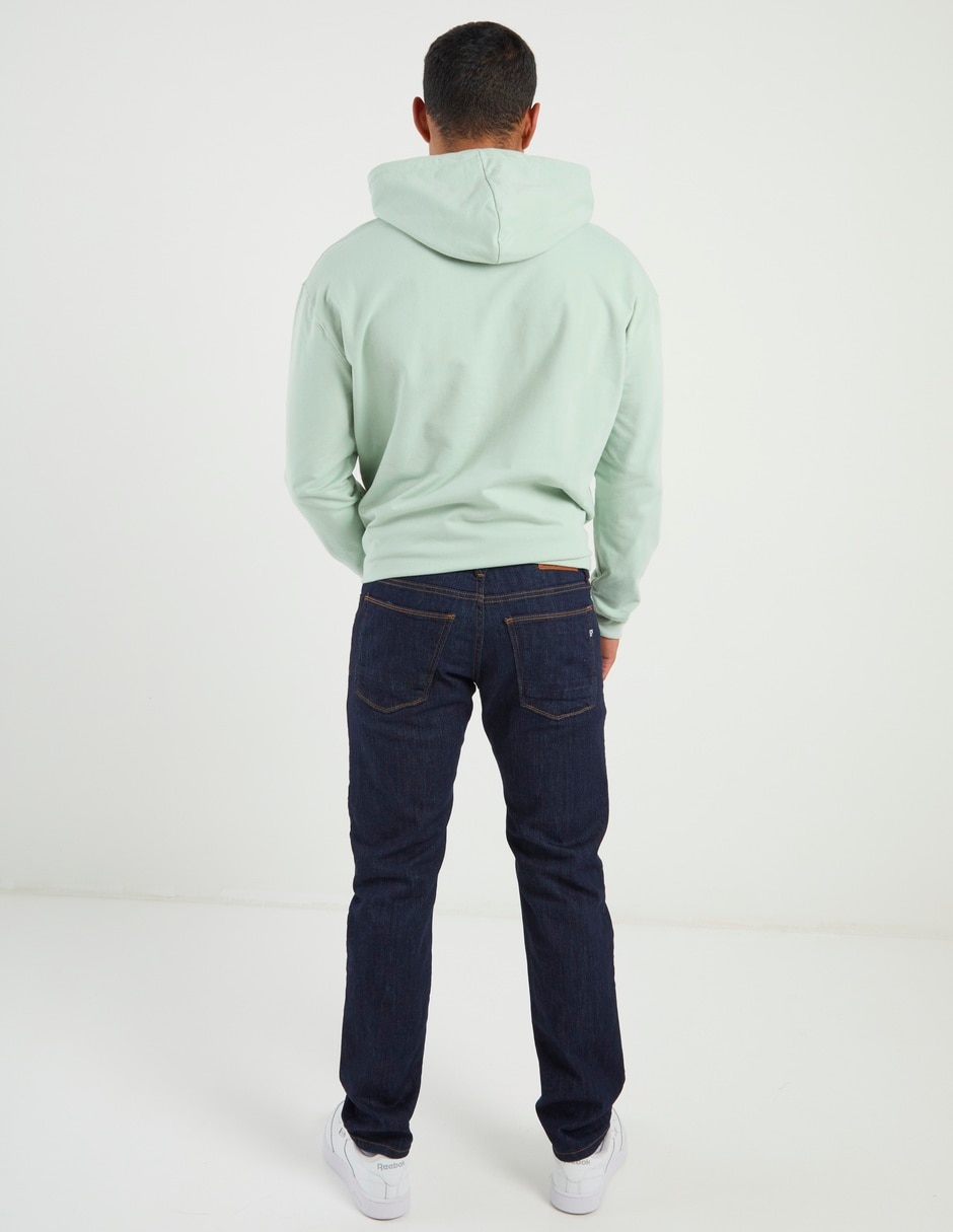 Jeans slim lavado obscuro para hombre 9