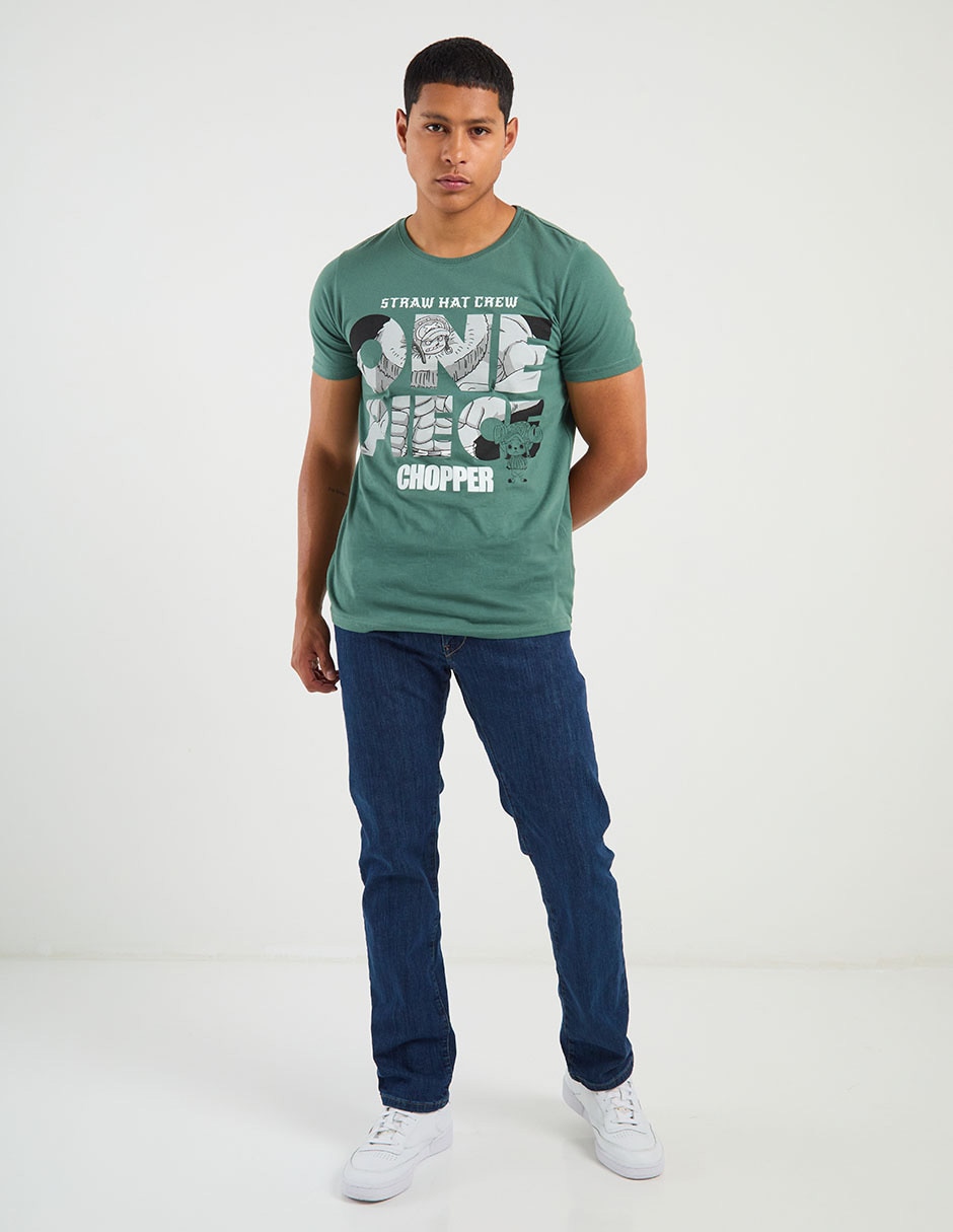 Jeans slim lavado stone wash para hombre 6