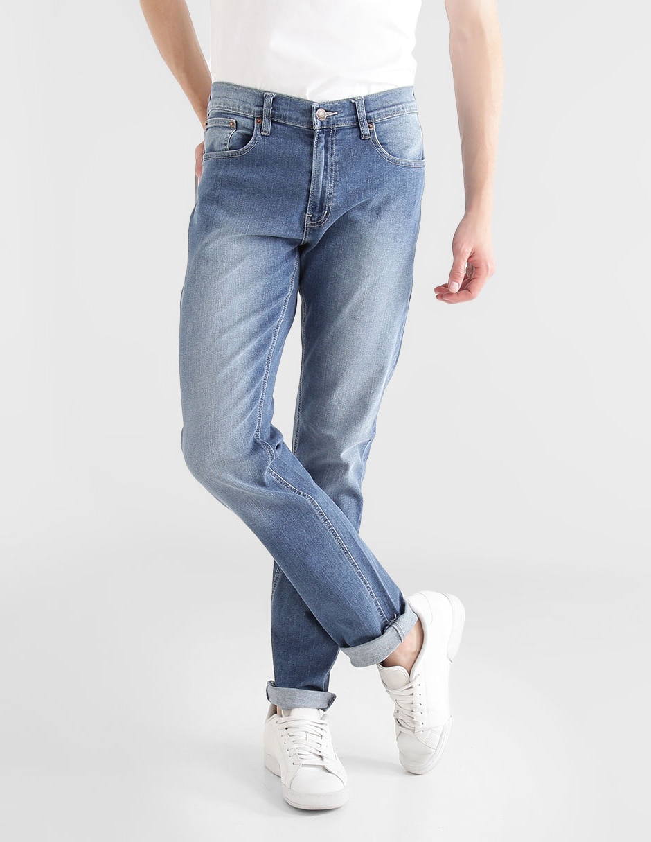 Jeans slim Oggi Iron lavado stone para hombre en SB