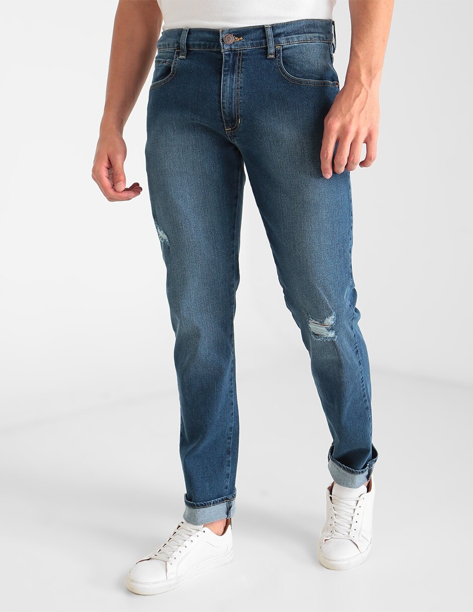 Jeans skinny Oggi lavado stone para hombre en SB