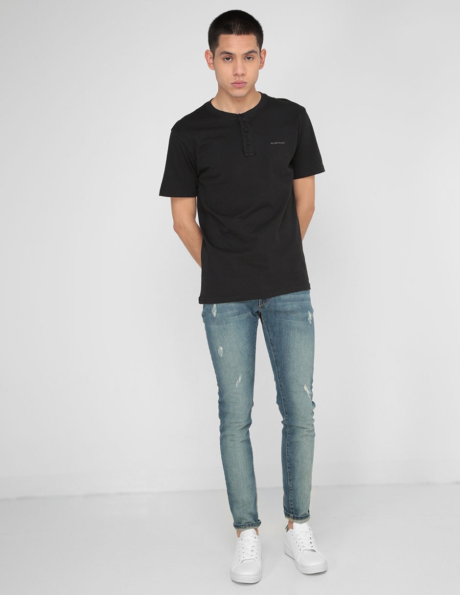 Playera Silver Plate cuello redondo para hombre