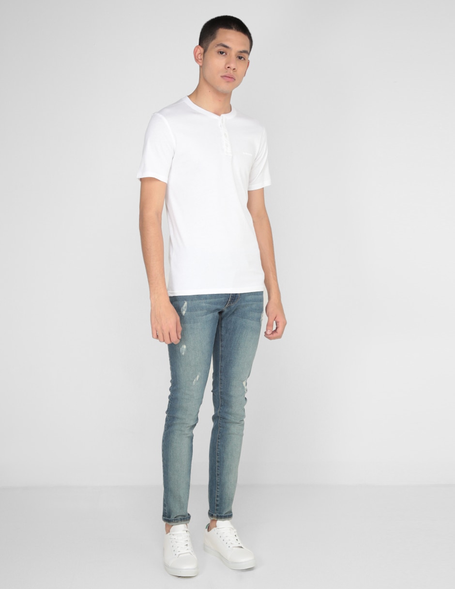 Playera cuello redondo para hombre 3