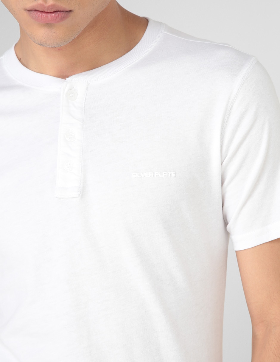 Playera cuello redondo para hombre 4