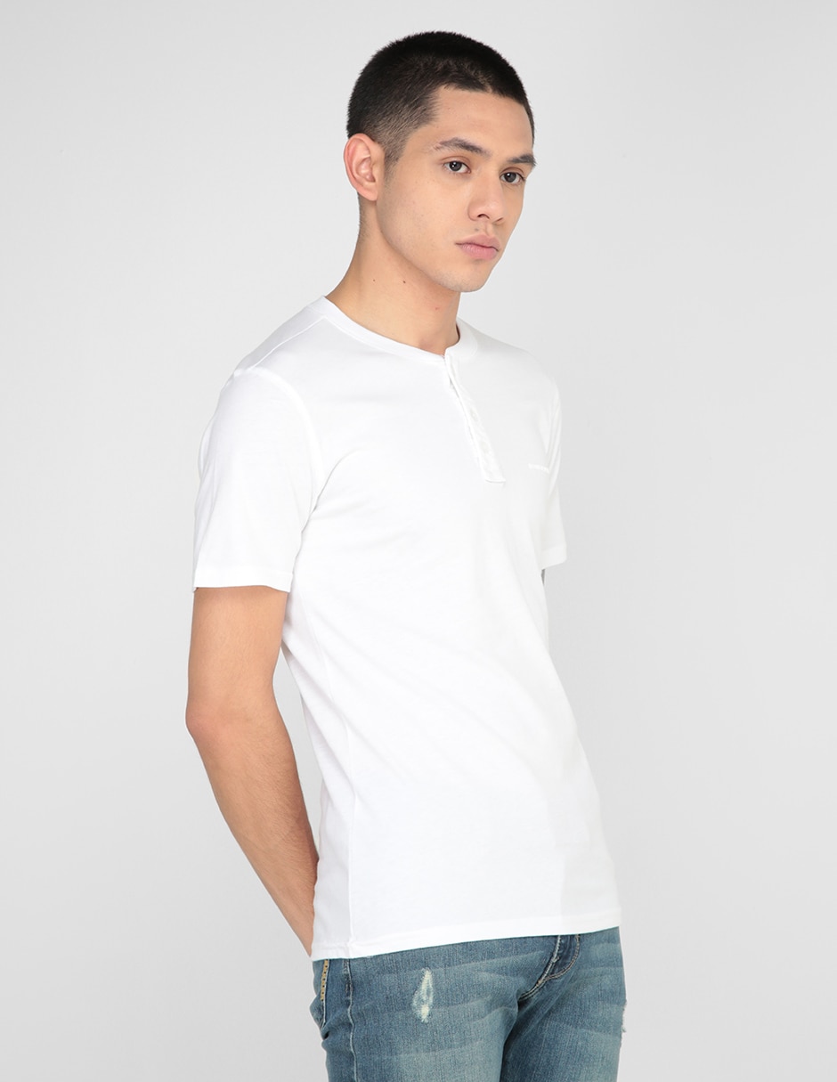 Playera cuello redondo para hombre