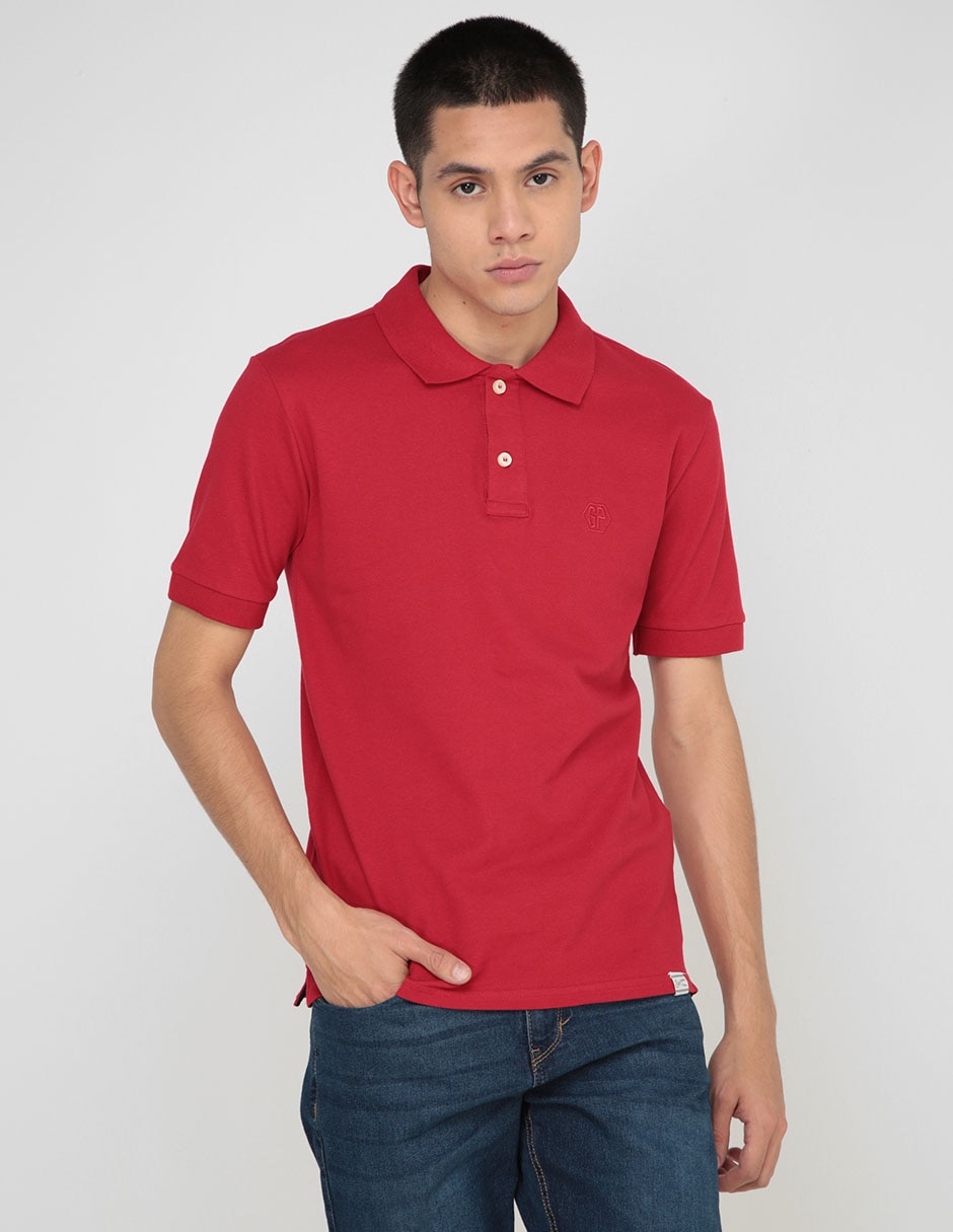 Playera tipo polo para hombre