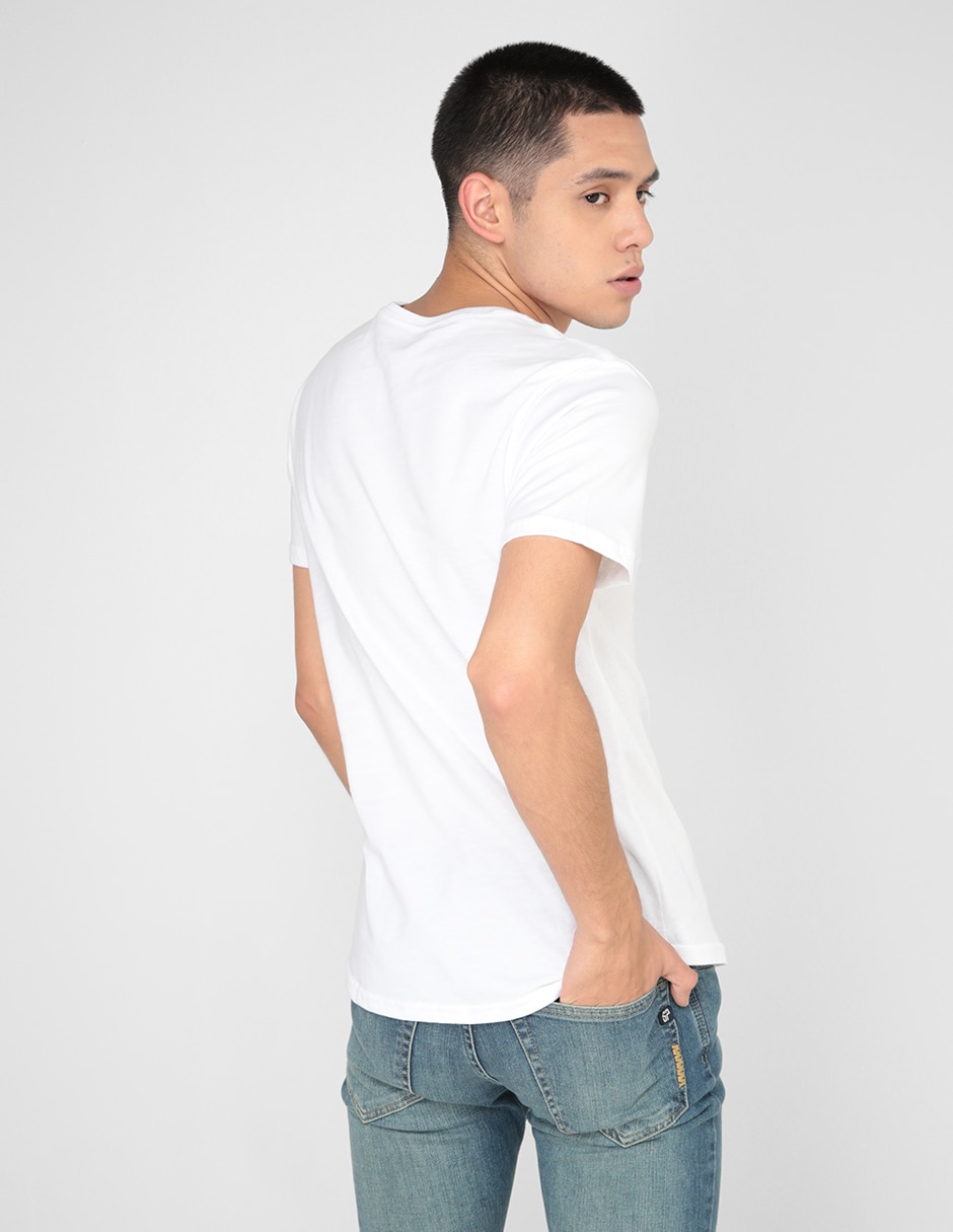 Playera cuello redondo para hombre 2