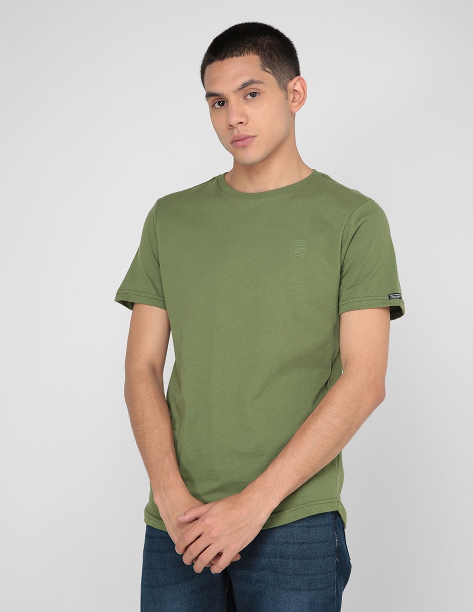 PLAYERA 12218SP SILVE, EG, VERDE OLIVO
