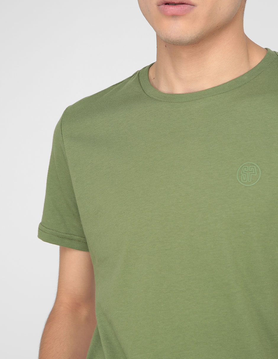 PLAYERA 12218SP SILVE, EG, VERDE OLIVO