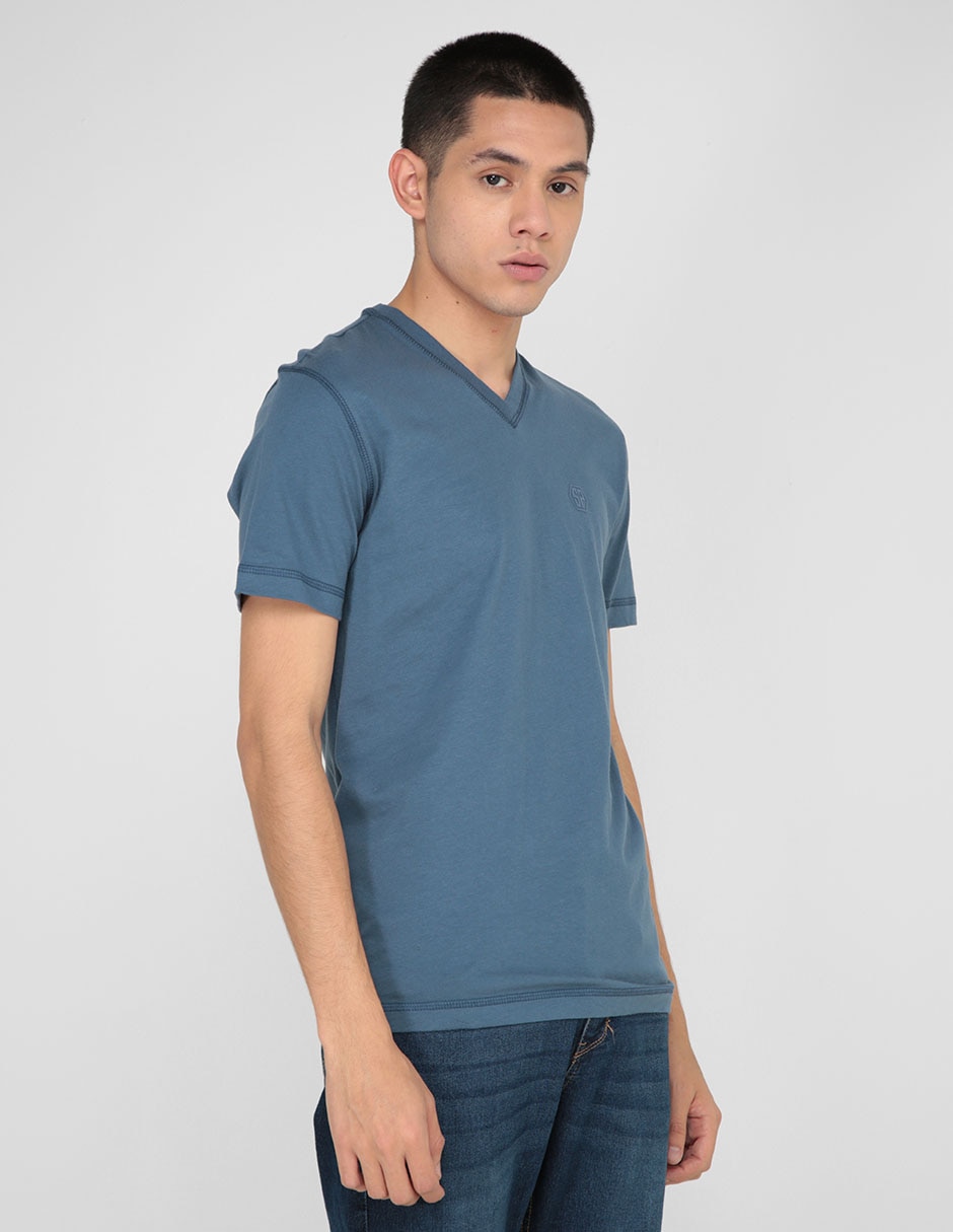Playera cuello v para hombre Playera cuello v para hombre
