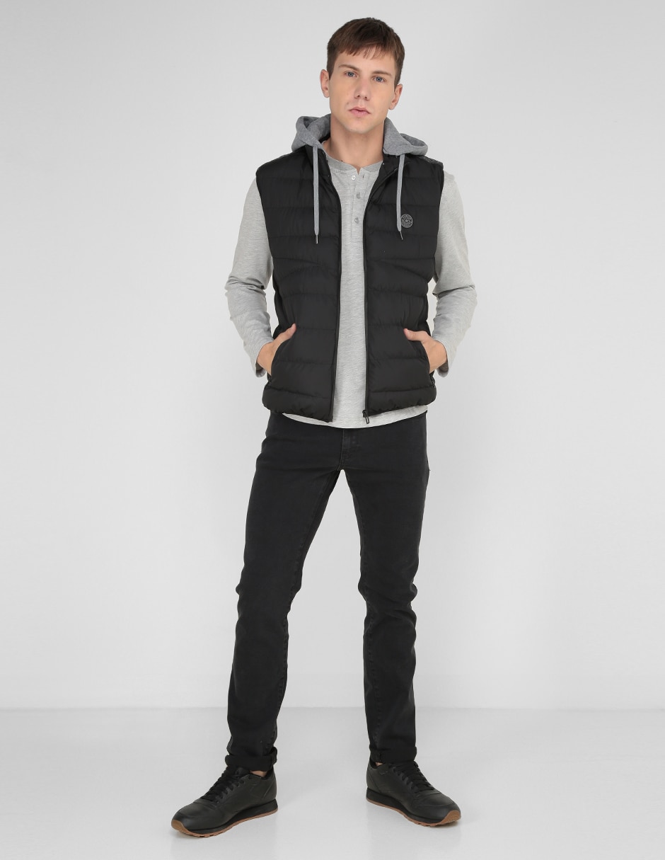Jeans slim lavado obscuro para hombre 3
