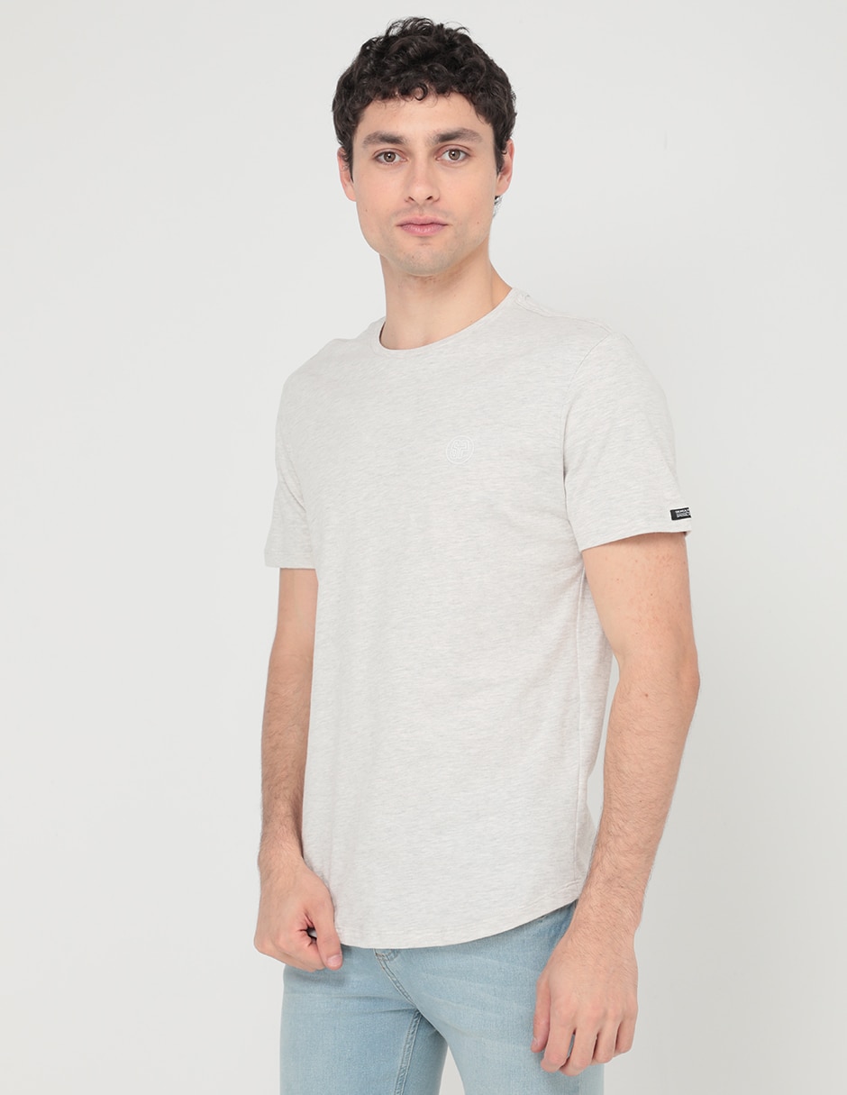 Playera cuello redondo para hombre