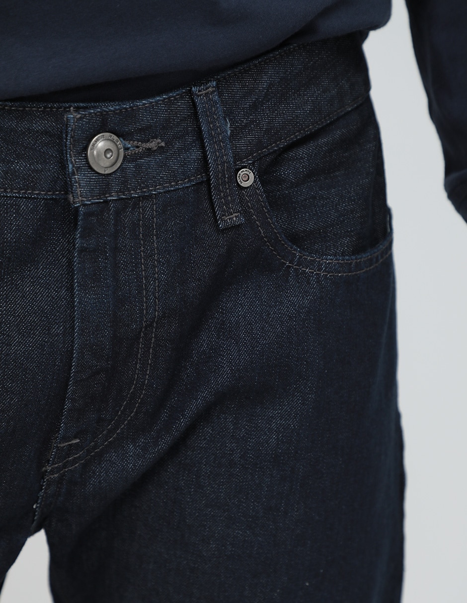 Jeans slim deslavado para hombre 4